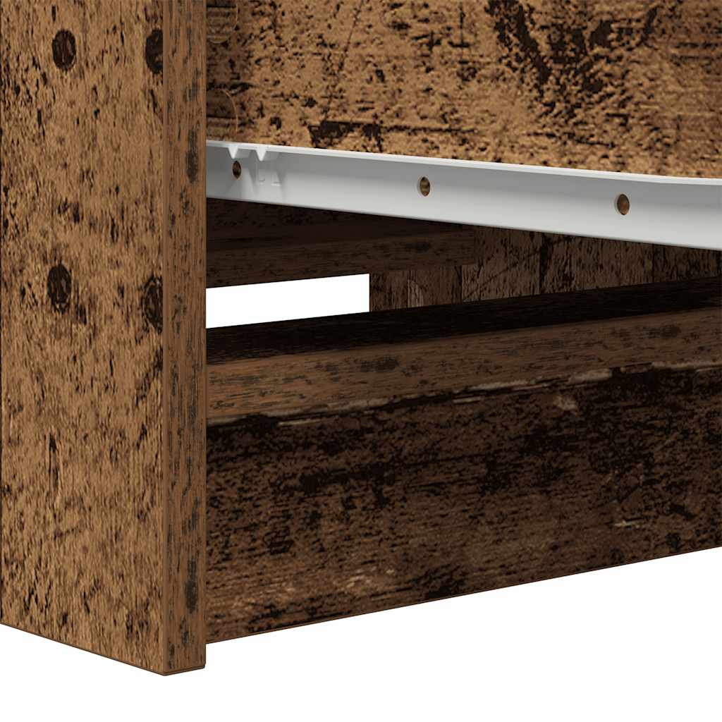 vidaXL Komoda Stare drewno 37,5x35x99 cm Drewno klejone