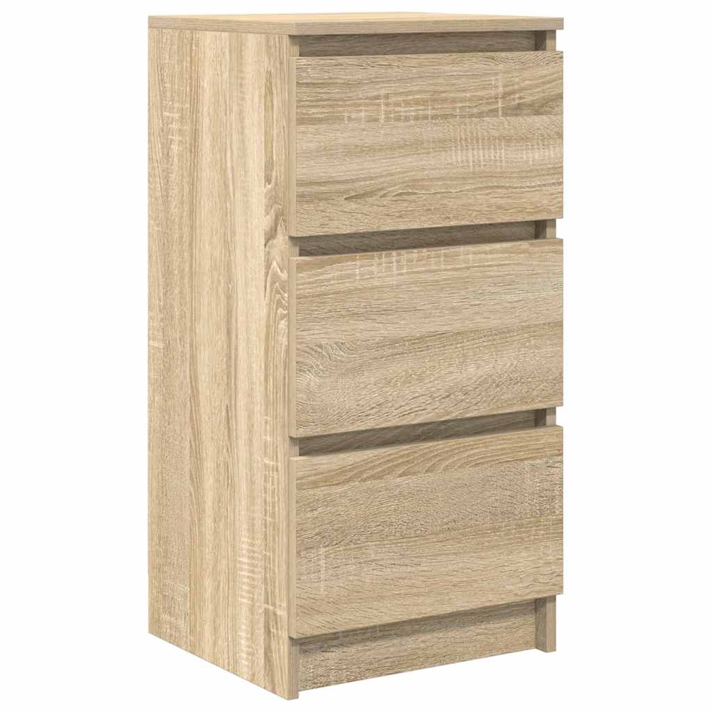 vidaXL Komoda Sonoma Oak 37,5x35x76 cm Drewno klejone