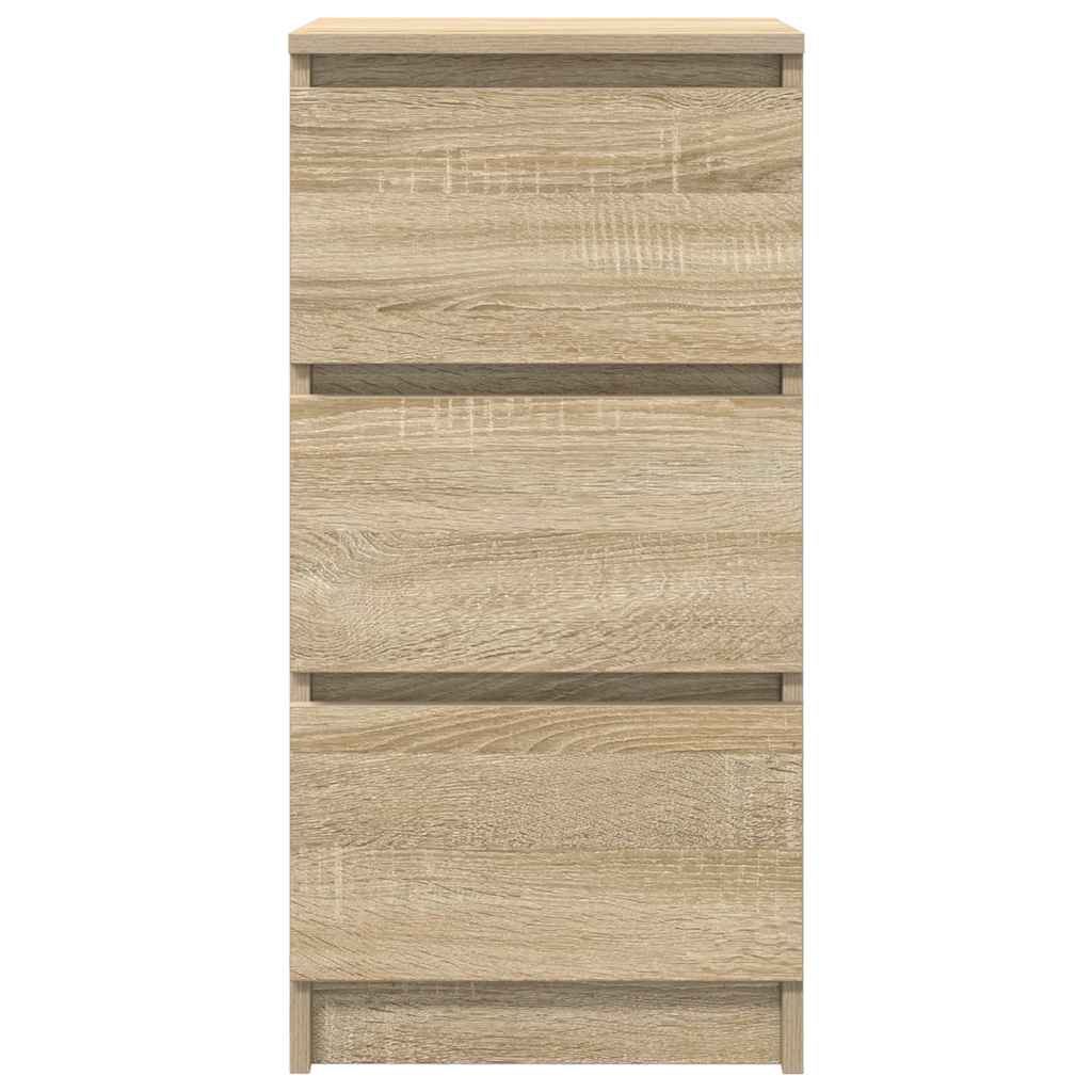 vidaXL Komoda Sonoma Oak 37,5x35x76 cm Drewno klejone
