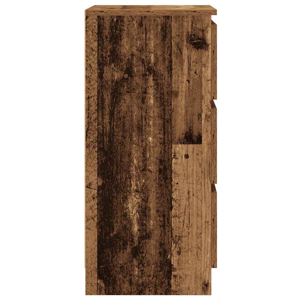 vidaXL Komoda Stare drewno 37,5x35x76 cm Drewno klejone