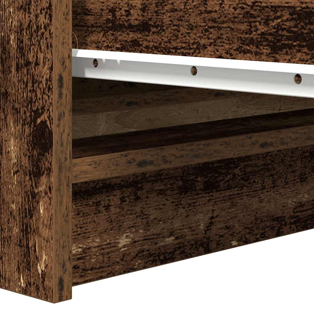 vidaXL Komoda Stare drewno 37,5x35x76 cm Drewno klejone