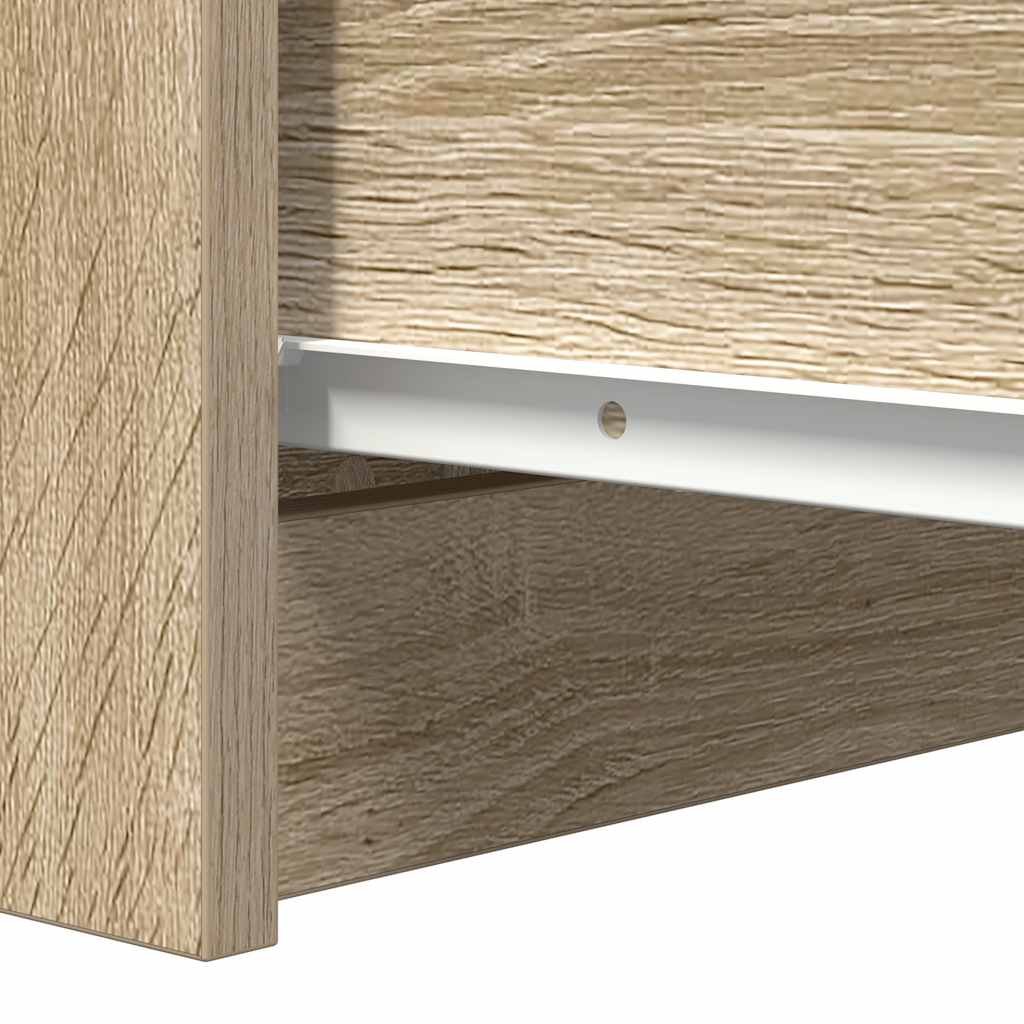 vidaXL Komoda Sonoma Oak 37,5x35x76 cm Drewno klejone
