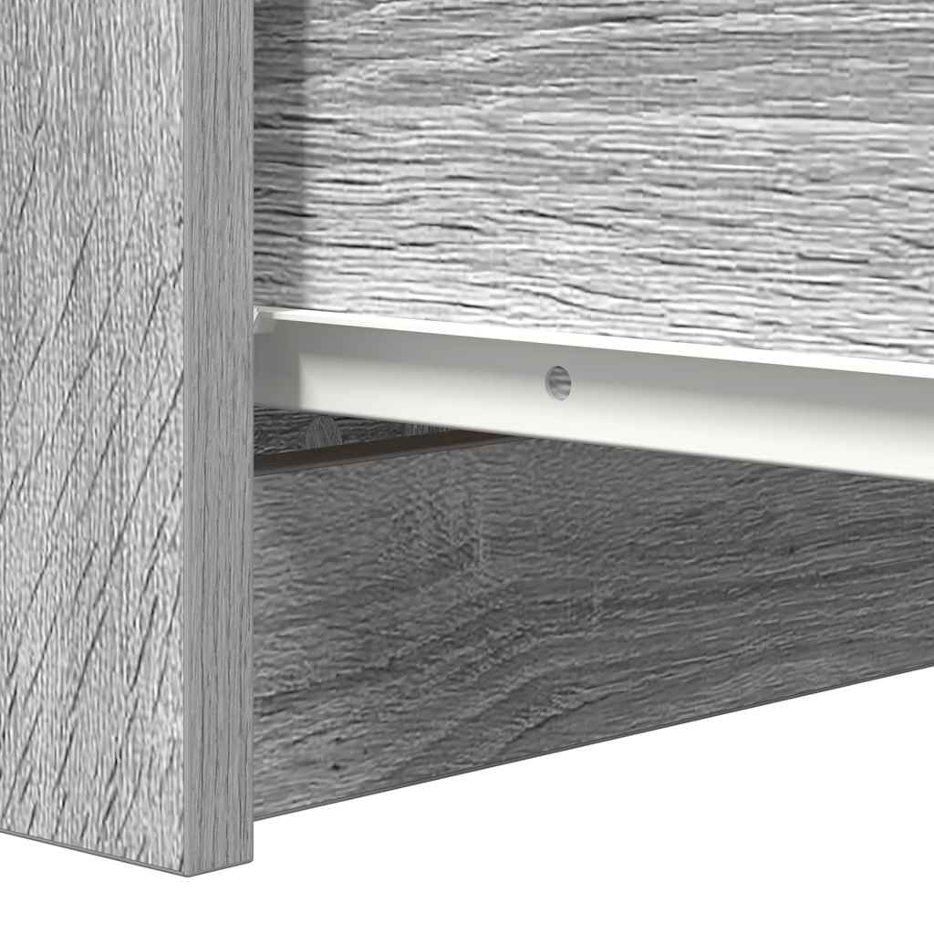 vidaXL Komoda Szara Sonoma 37,5x35x76 cm Drewno klejone