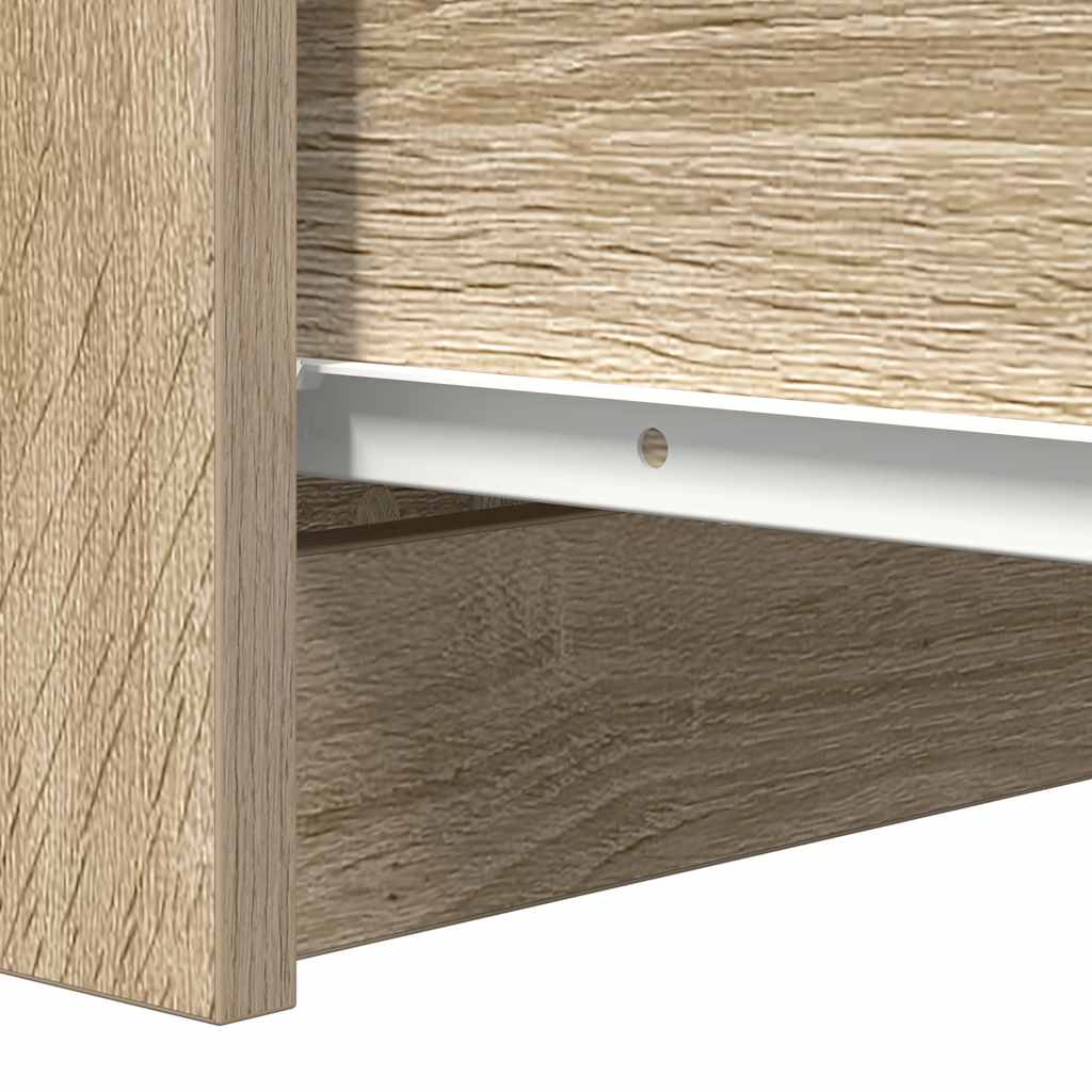 vidaXL Komoda z szufladami Dąb Sonoma 37,5x35x99 cm Drewno klejone