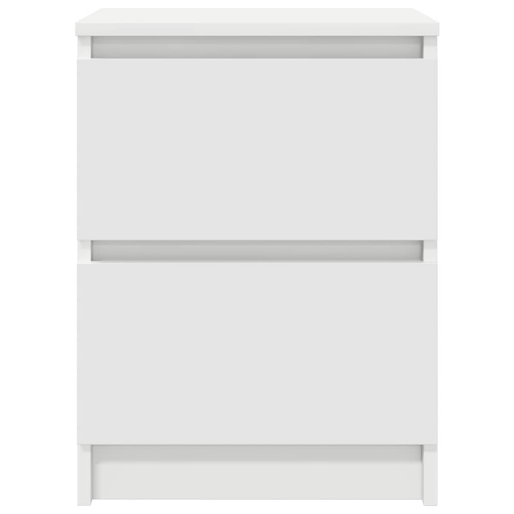 vidaXL Szafka pod TV, biała, 40x35x54 cm, materiał drewnopochodny
