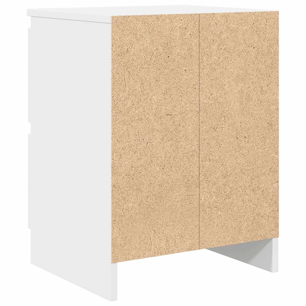 vidaXL Szafka pod TV, biała, 40x35x54 cm, materiał drewnopochodny