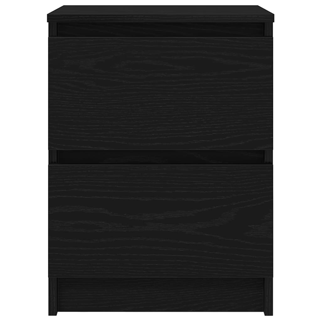 vidaXL Szafka pod TV, czarna, 40x35x54 cm, materiał drewnopochodny