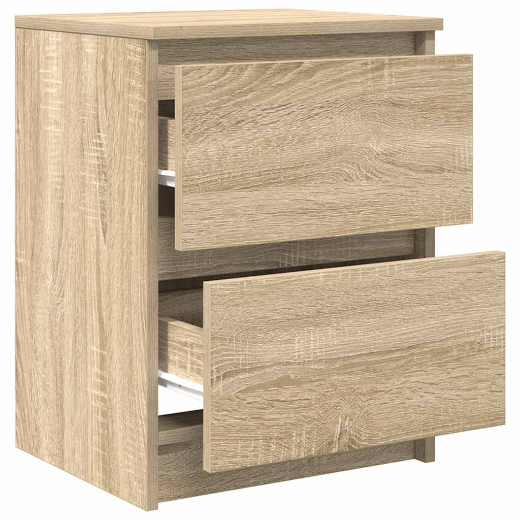 vidaXL Szafka pod TV, dąb sonoma, 40x35x54 cm, materiał drewnopochodny
