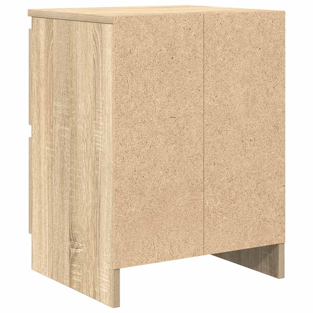 vidaXL Szafka pod TV, dąb sonoma, 40x35x54 cm, materiał drewnopochodny