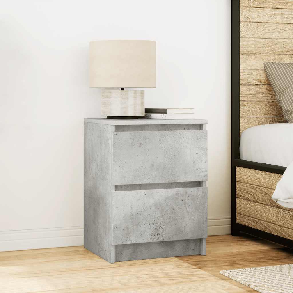 vidaXL Szafka pod TV, szarość betonu, 40x35x54 cm
