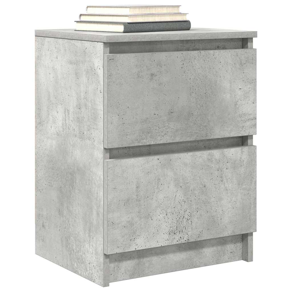 vidaXL Szafka pod TV, szarość betonu, 40x35x54 cm