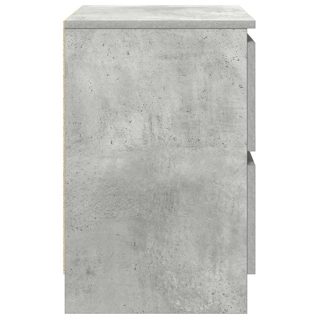 vidaXL Szafka pod TV, szarość betonu, 40x35x54 cm
