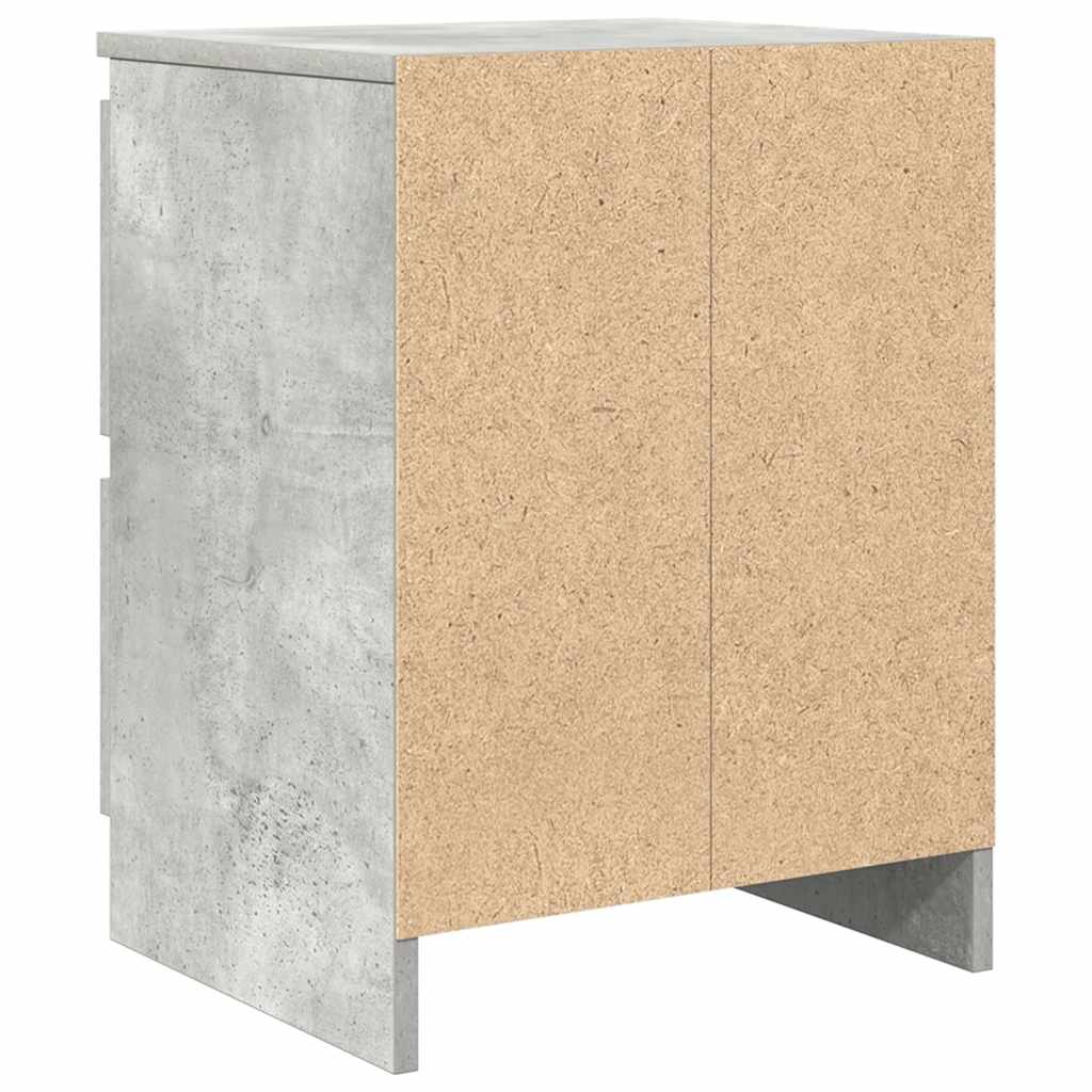 vidaXL Szafka pod TV, szarość betonu, 40x35x54 cm