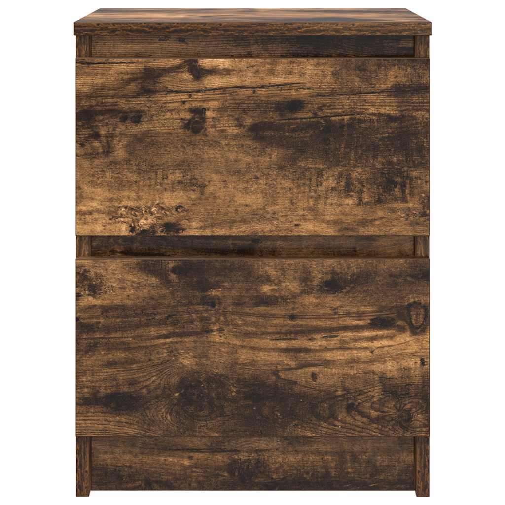 vidaXL Szafka pod TV, przydymiony dąb, 40x35x54 cm