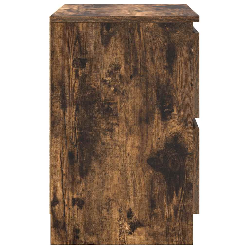 vidaXL Szafka pod TV, przydymiony dąb, 40x35x54 cm