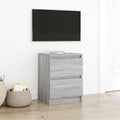 vidaXL Szafka pod TV, szary dąb sonoma, 40x35x54 cm