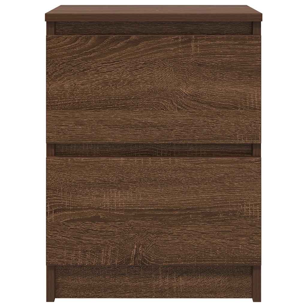 vidaXL Szafka pod TV, brązowy dąb, 40x35x54cm, materiał drewnopochodny