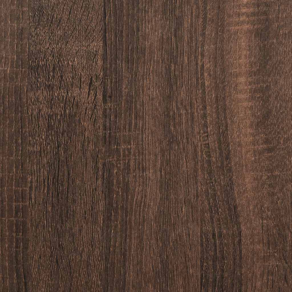 vidaXL Szafka pod TV, brązowy dąb, 40x35x54cm, materiał drewnopochodny