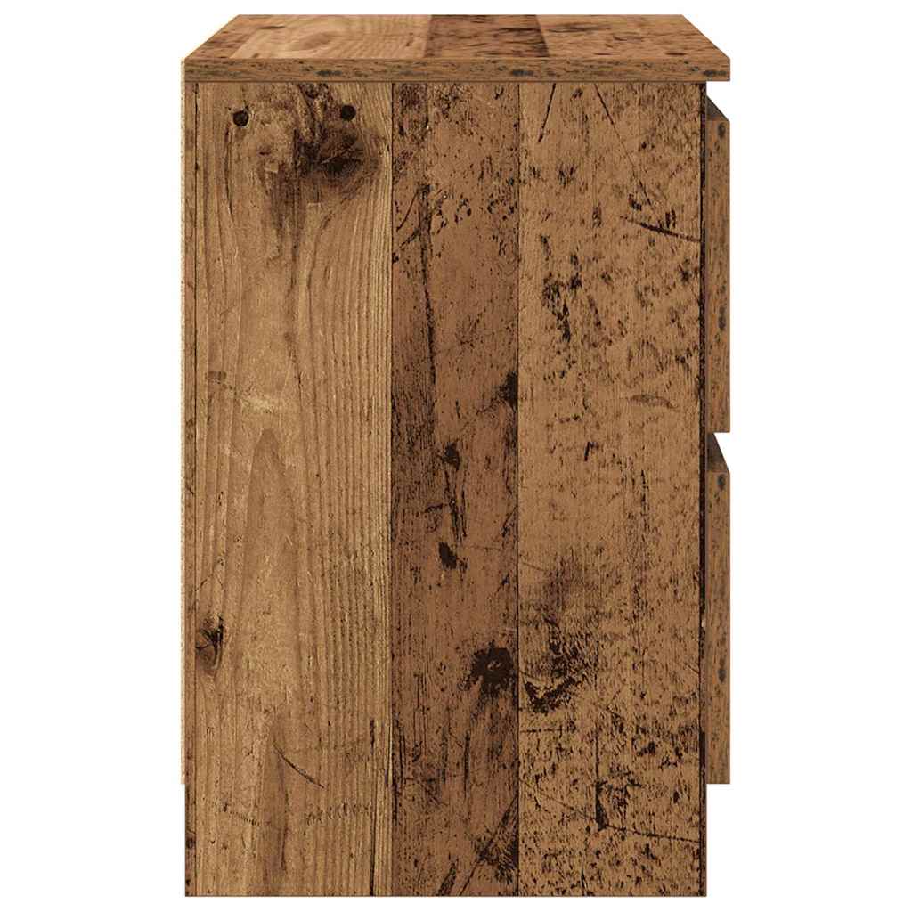 vidaXL Szafka pod TV, stare drewno, 40x35x54cm materiał drewnopochodny