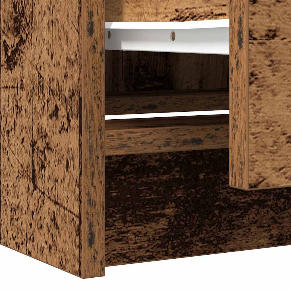 vidaXL Szafka pod TV, stare drewno, 40x35x54cm materiał drewnopochodny