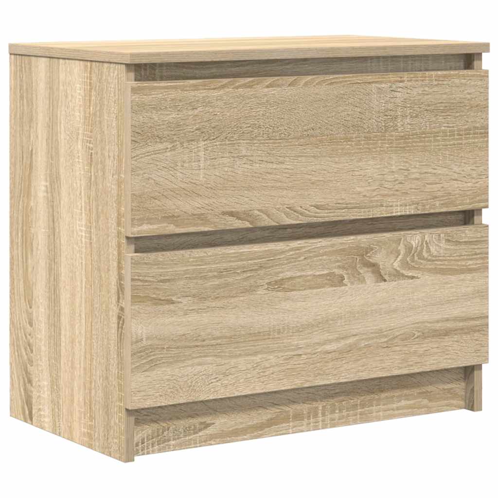 vidaXL Szafka RTV Sonoma Oak 60x35x54 cm Drewno klejone