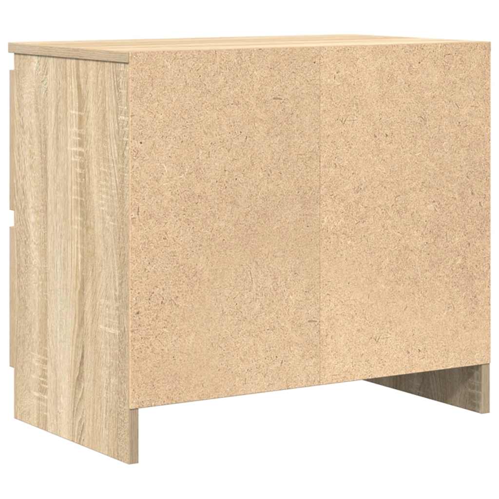 vidaXL Szafka RTV Sonoma Oak 60x35x54 cm Drewno klejone