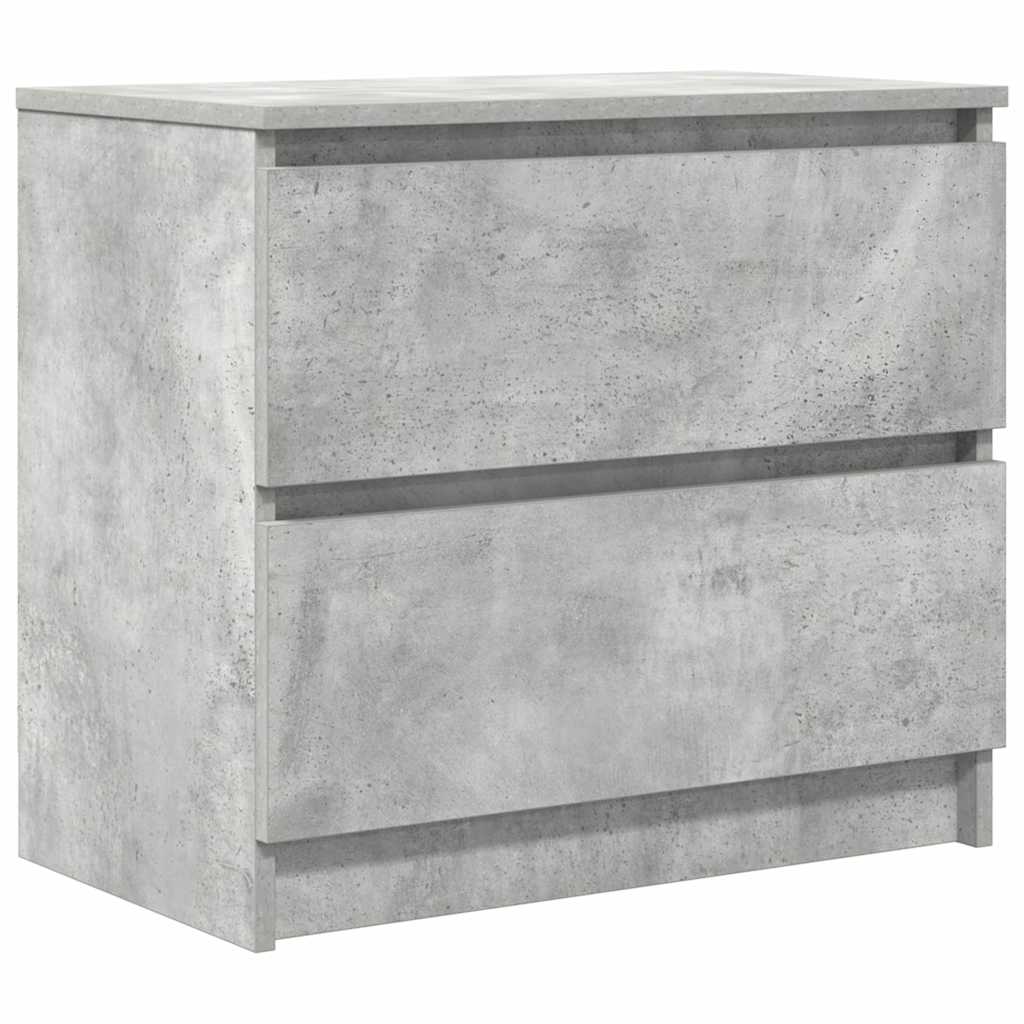 vidaXL Szafka RTV Beton Szary 60x35x54 cm Drewno klejone