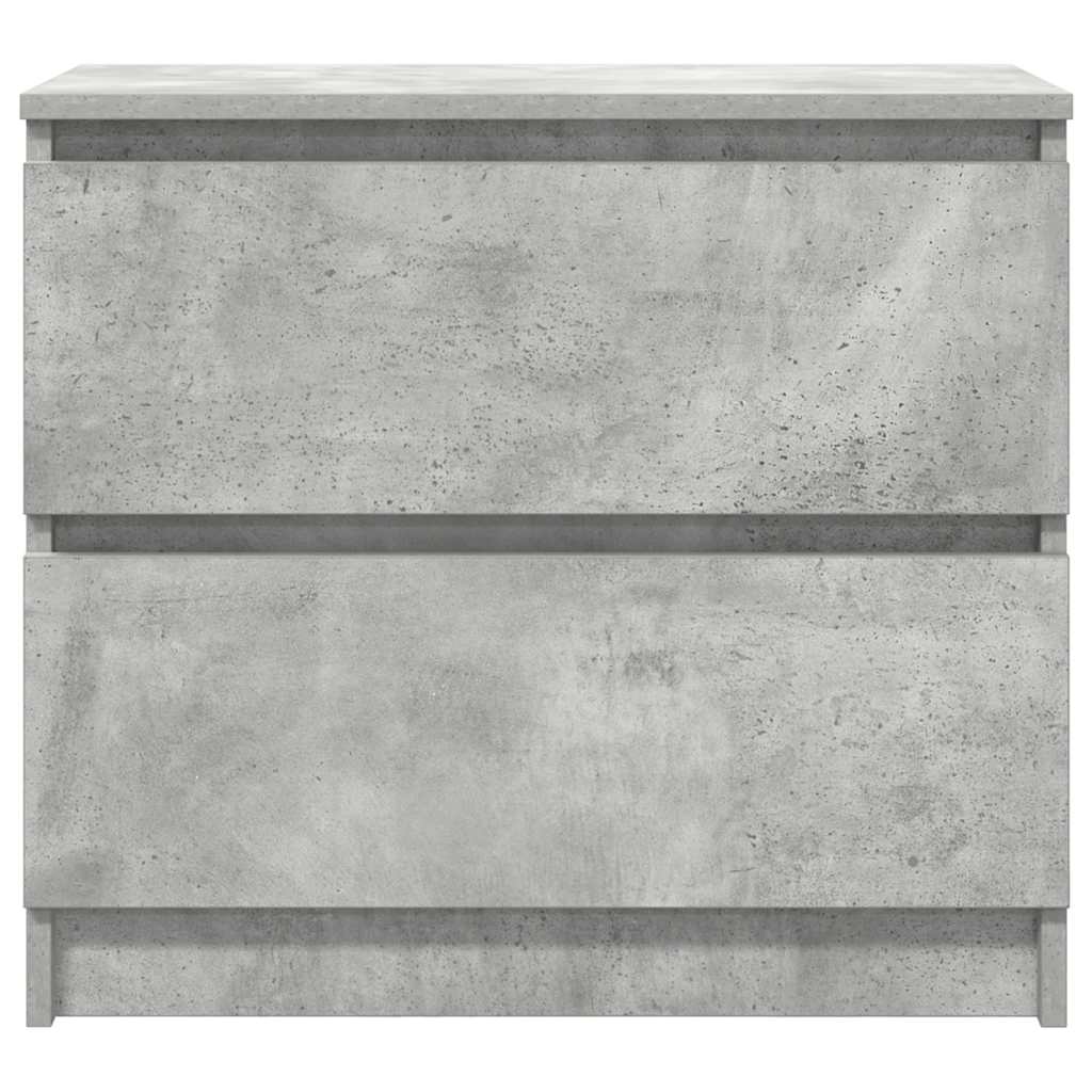 vidaXL Szafka RTV Beton Szary 60x35x54 cm Drewno klejone