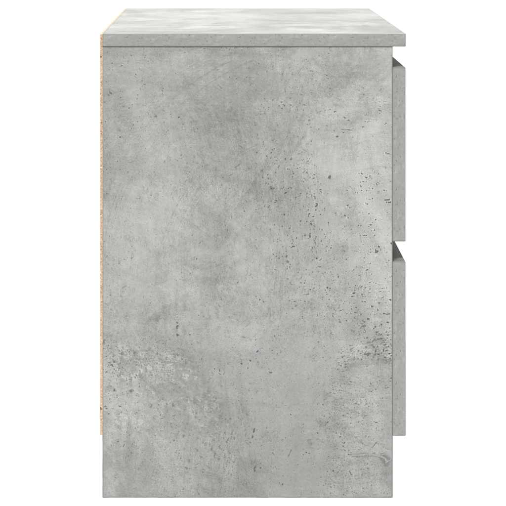 vidaXL Szafka RTV Beton Szary 60x35x54 cm Drewno klejone