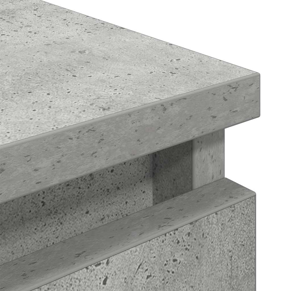 vidaXL Szafka RTV Beton Szary 60x35x54 cm Drewno klejone