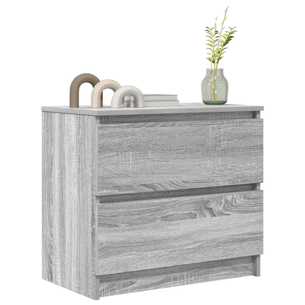 vidaXL Szafka RTV Szara Sonoma 60x35x54 cm Drewno klejone