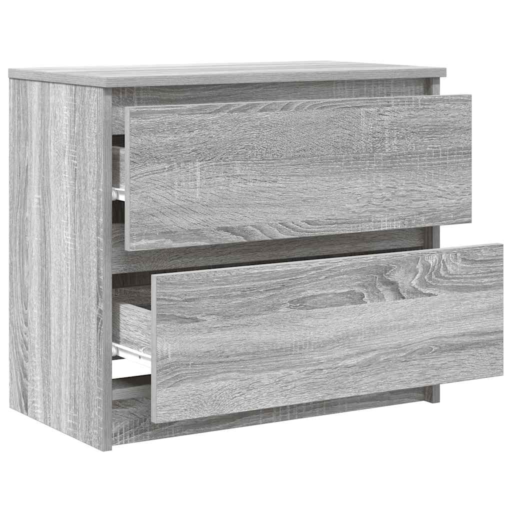 vidaXL Szafka RTV Szara Sonoma 60x35x54 cm Drewno klejone