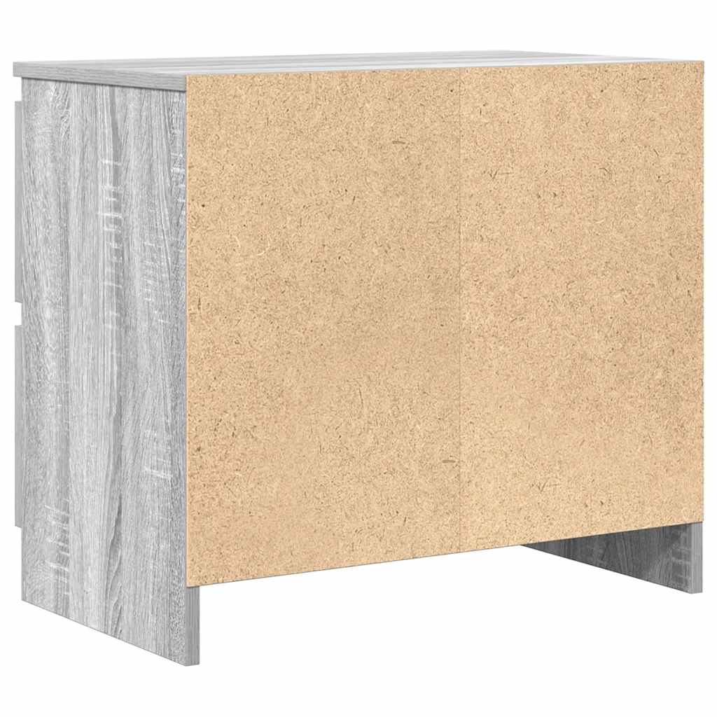vidaXL Szafka RTV Szara Sonoma 60x35x54 cm Drewno klejone