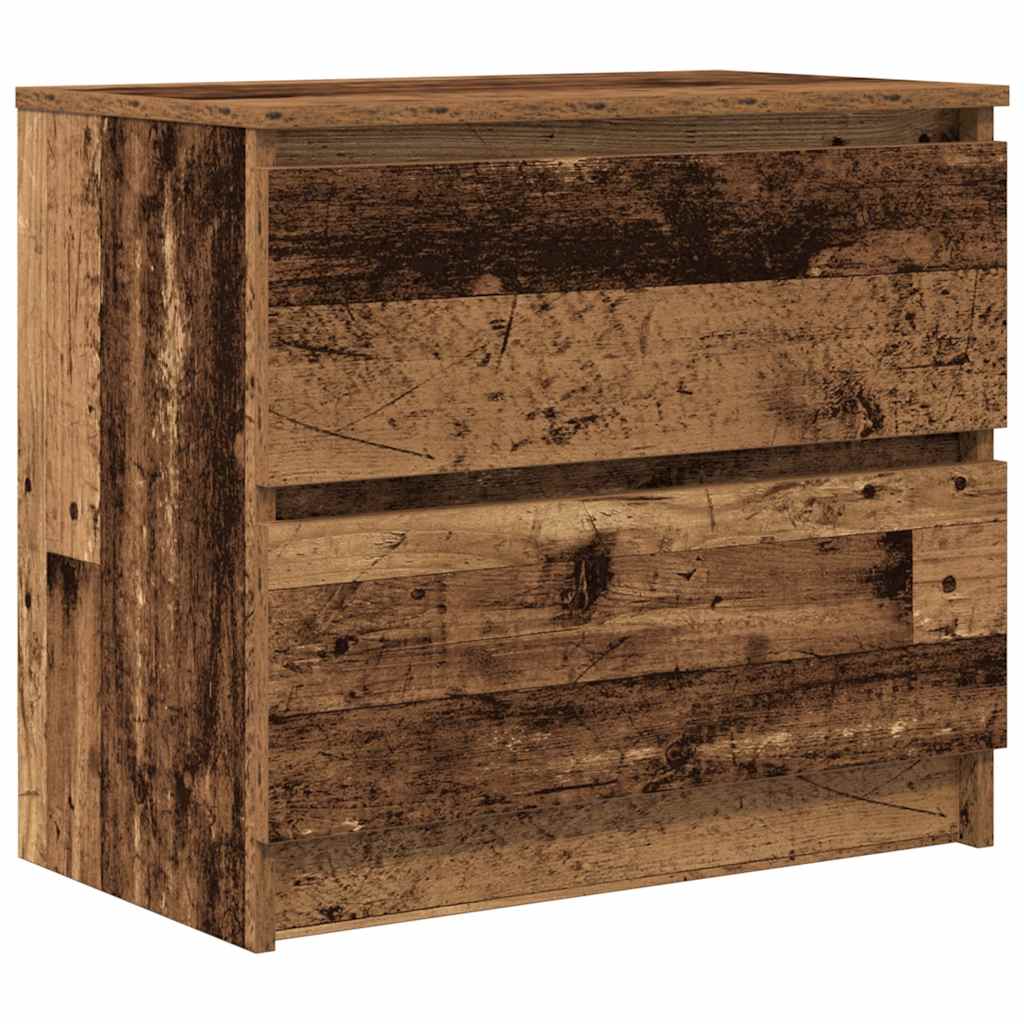 vidaXL Szafka RTV Stare drewno 60x35x54 cm Drewno klejone
