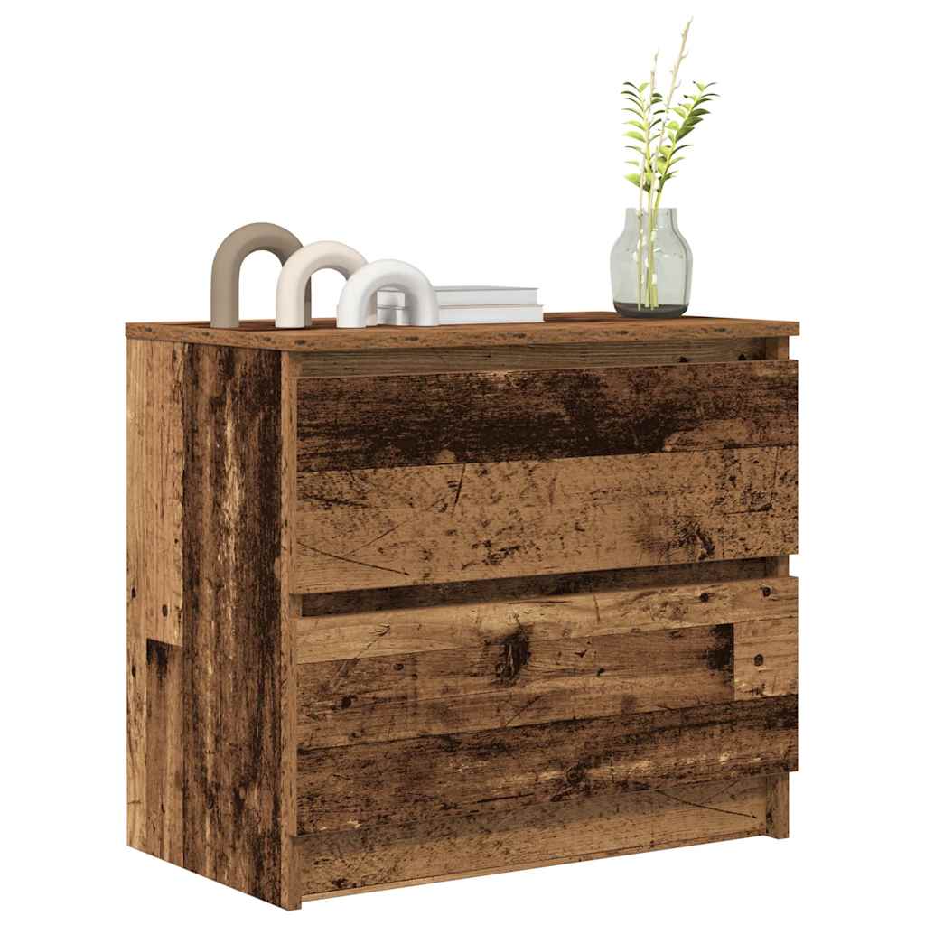 vidaXL Szafka RTV Stare drewno 60x35x54 cm Drewno klejone