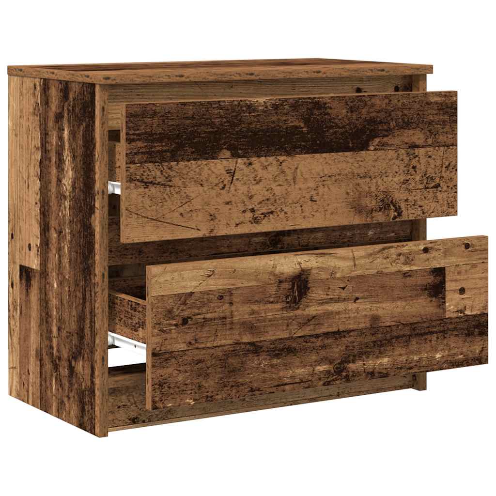 vidaXL Szafka RTV Stare drewno 60x35x54 cm Drewno klejone