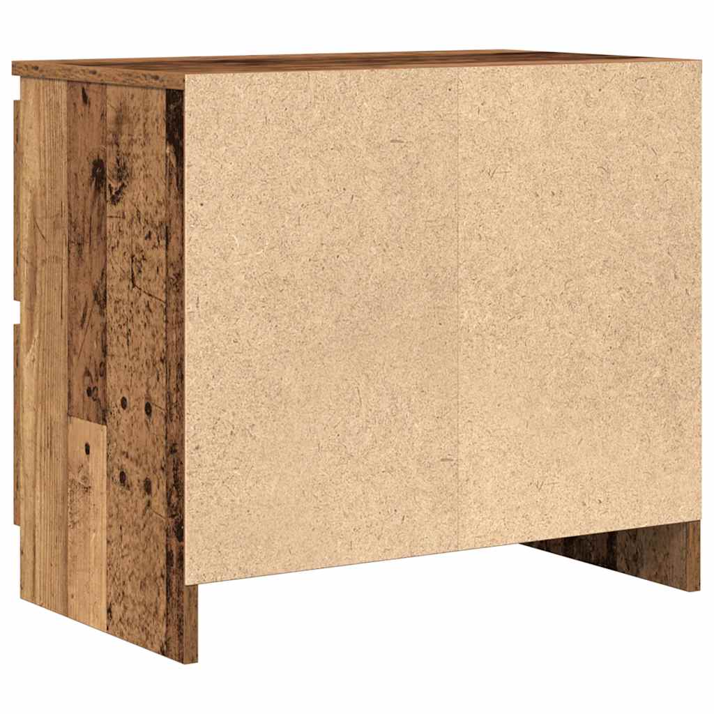 vidaXL Szafka RTV Stare drewno 60x35x54 cm Drewno klejone