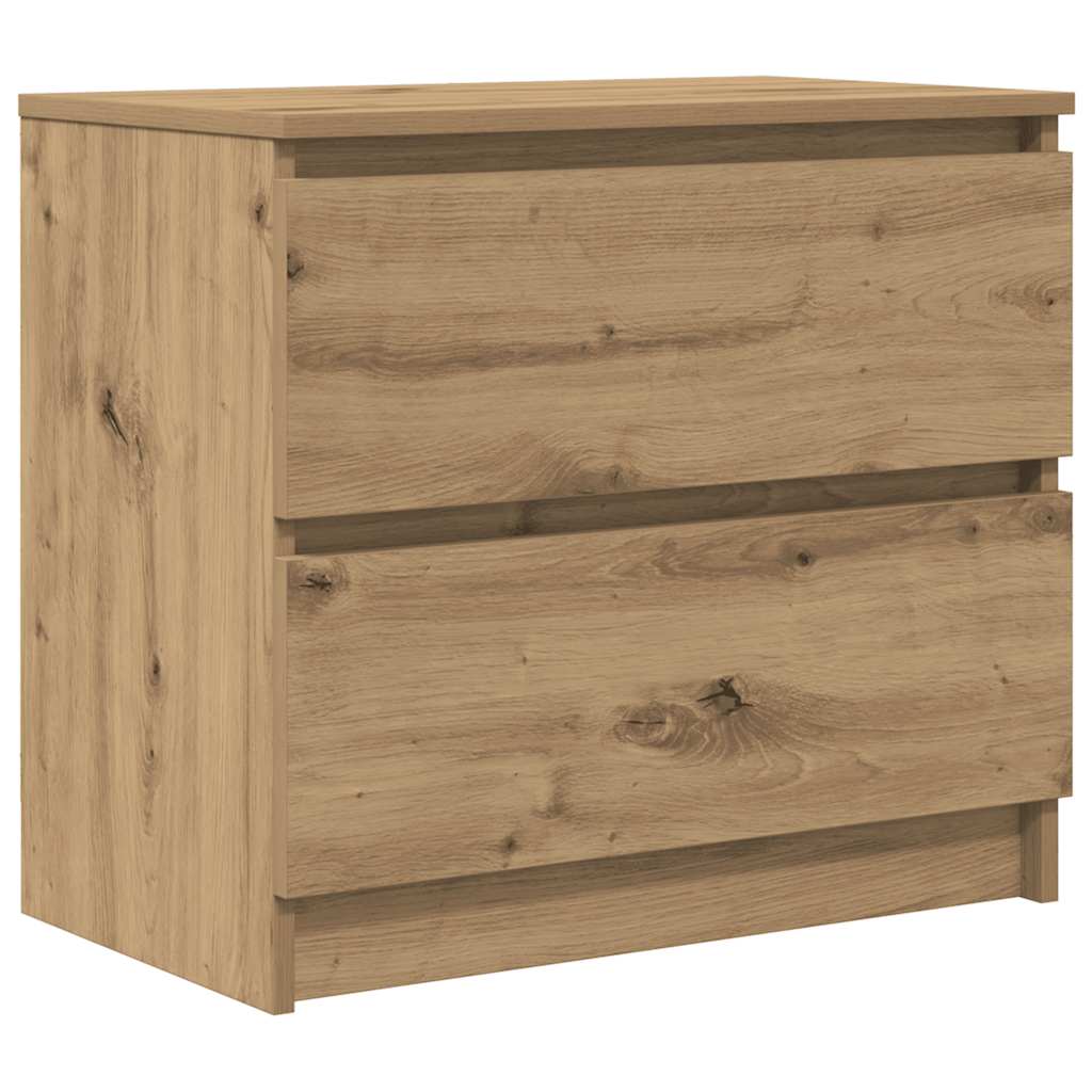 vidaXL Szafka RTV Artisan Oak 60x35x54 cm Drewno klejone