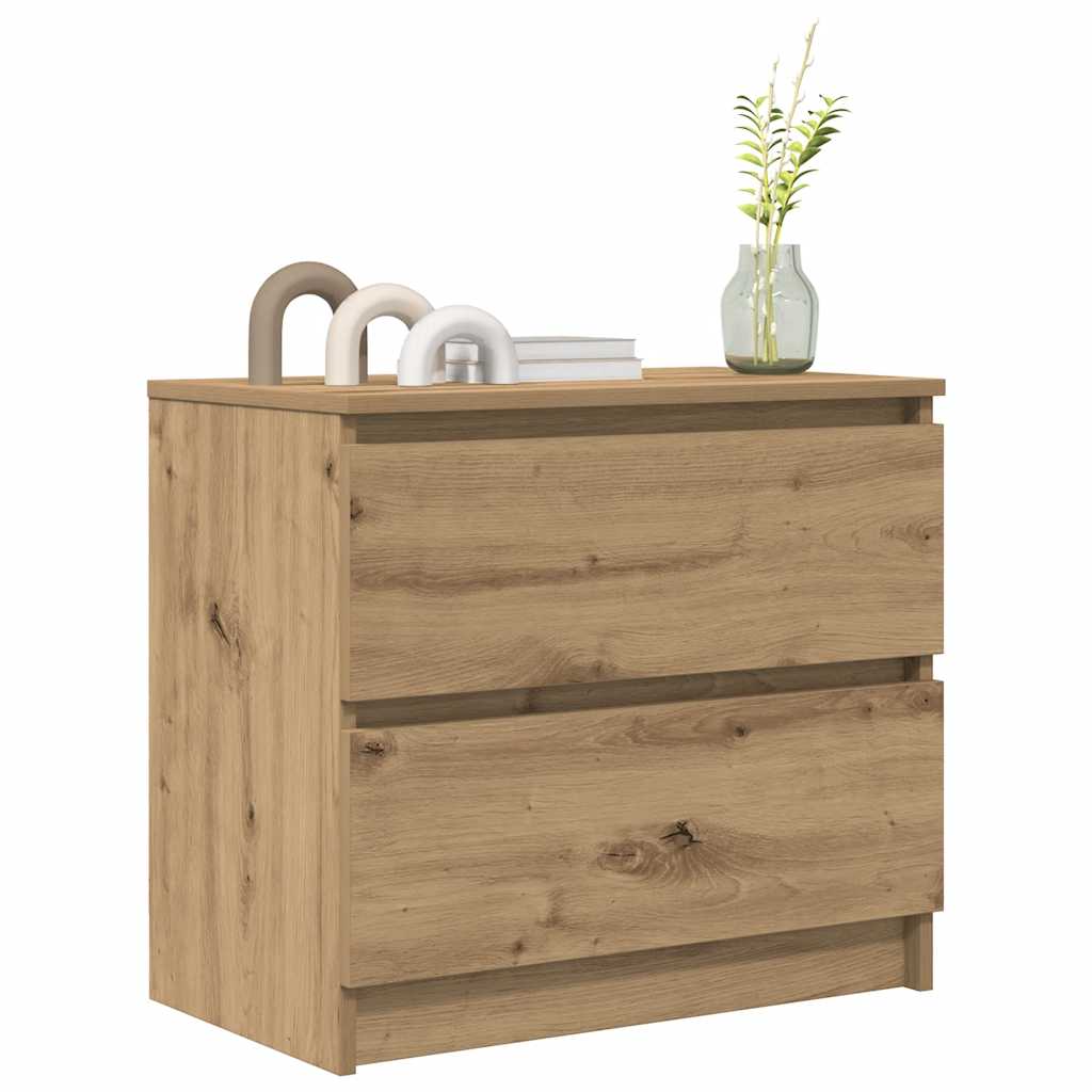 vidaXL Szafka RTV Artisan Oak 60x35x54 cm Drewno klejone
