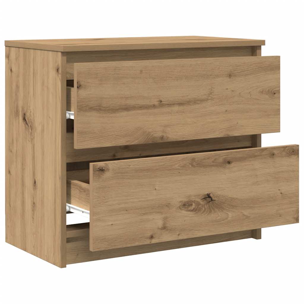 vidaXL Szafka RTV Artisan Oak 60x35x54 cm Drewno klejone