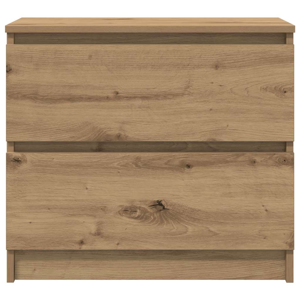 vidaXL Szafka RTV Artisan Oak 60x35x54 cm Drewno klejone