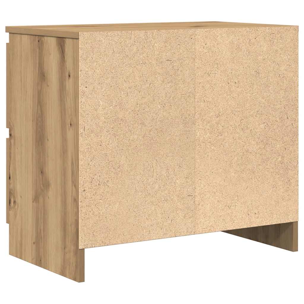 vidaXL Szafka RTV Artisan Oak 60x35x54 cm Drewno klejone