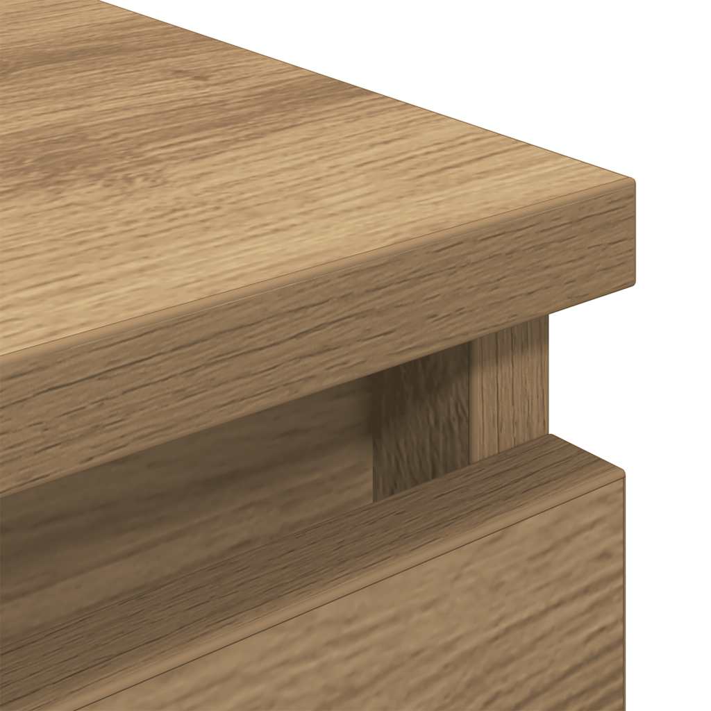 vidaXL Szafka RTV Artisan Oak 80x35x54 cm Drewno klejone