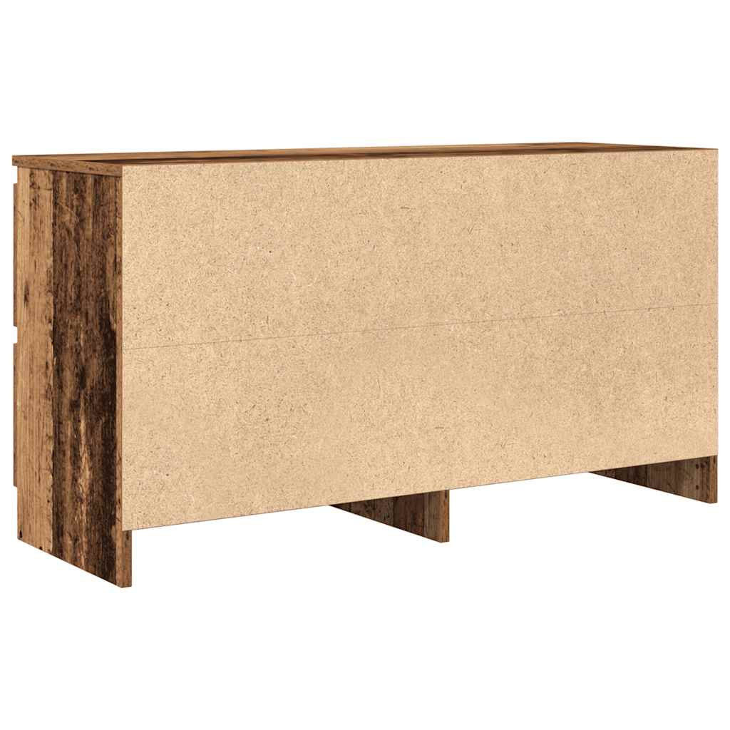 vidaXL Szafka RTV Stare drewno 100x35x54 cm Drewno klejone