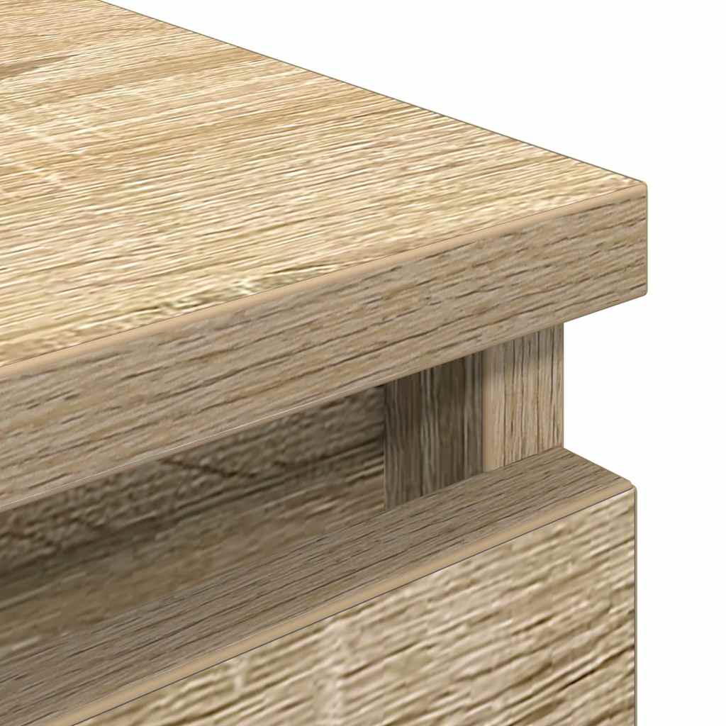 vidaXL Szafka RTV Sonoma Oak 100x35x54 cm Drewno klejone