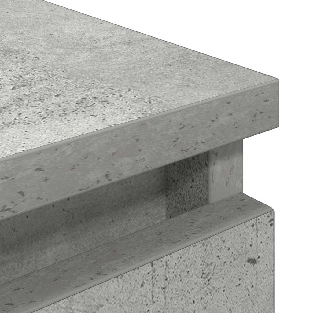 vidaXL Szafka RTV Beton Szary 100x35x54 cm Drewno klejone