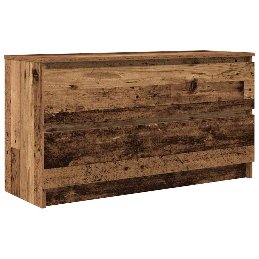 vidaXL Szafka RTV Stare drewno 100x35x54 cm Drewno klejone