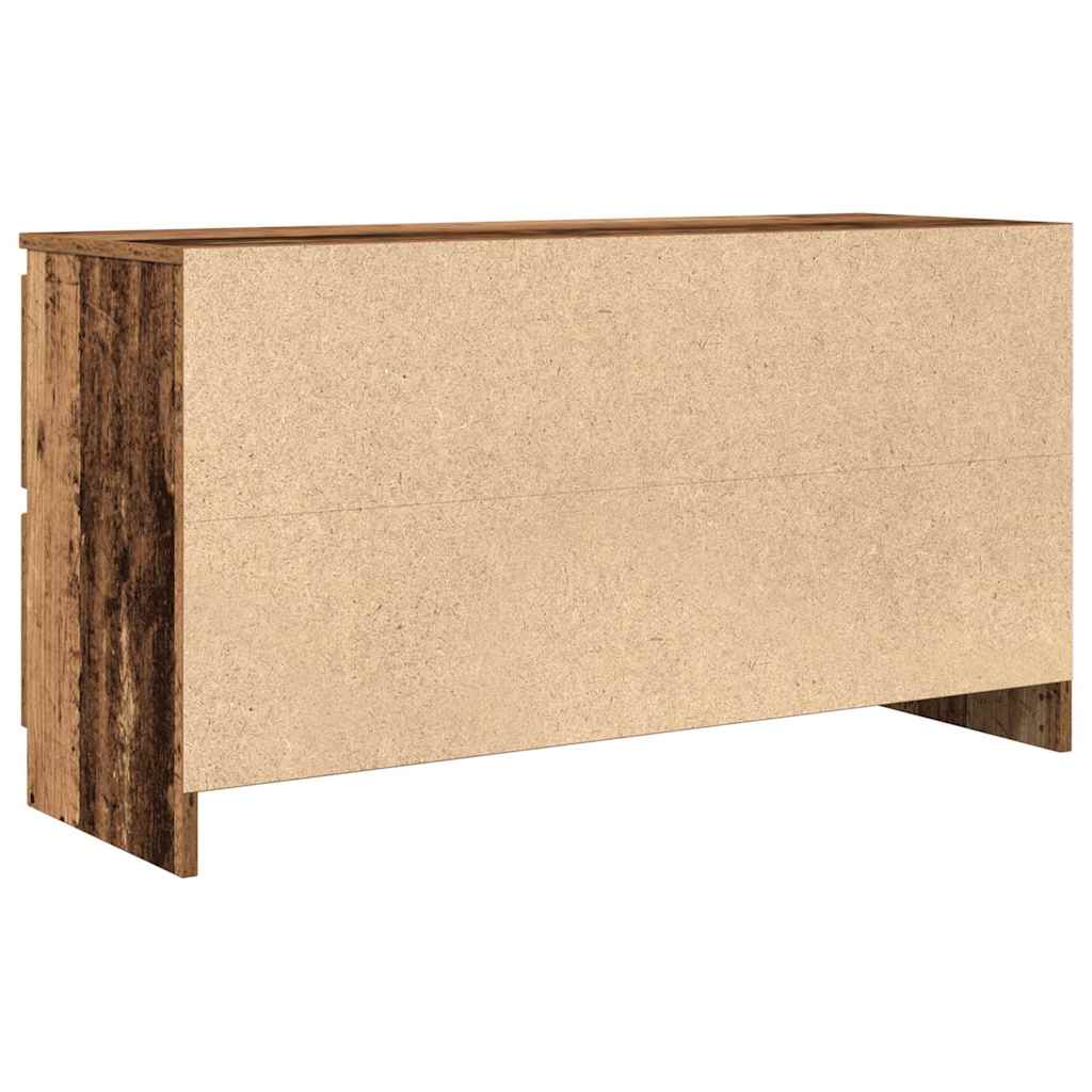 vidaXL Szafka RTV Stare drewno 100x35x54 cm Drewno klejone