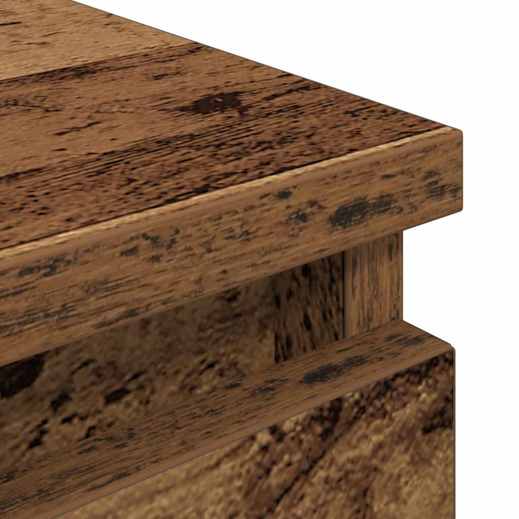vidaXL Szafka RTV Stare drewno 100x35x54 cm Drewno klejone