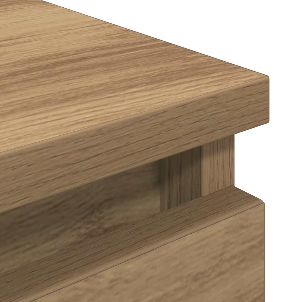 vidaXL Szafka RTV Artisan Oak 100x35x54 cm Drewno klejone